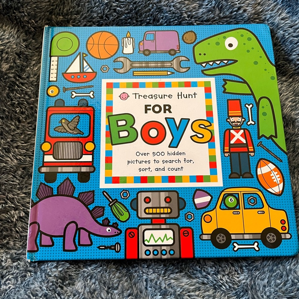 Treasure hunt for boys book